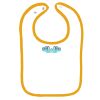 Infant Contrast Trim Terry Bib Thumbnail